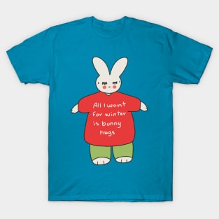 Winter bunny T-Shirt